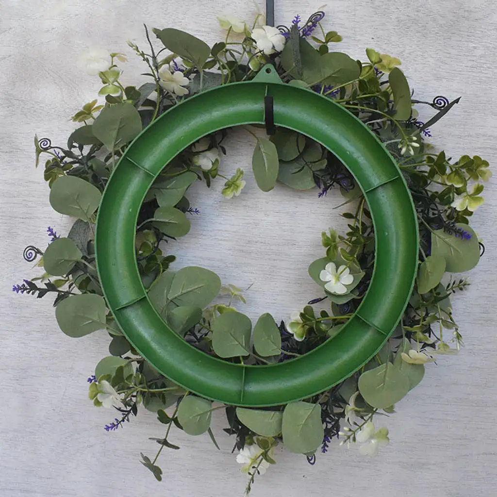 16.5" Artificial Eucalyptus Wreath Outdoor Window Hanging Garland Living Room Porch Decors
16.5" Artificial Eucalyptus Wreath Outdoor Window Hanging Garland Living Room Porch Decors