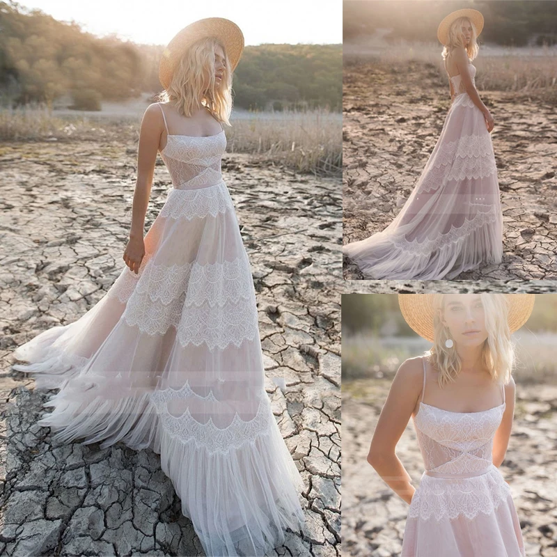 A-line Lace Wedding Dress Spaghetti Straps Bridal Dress Lace Up Back Wedding Party Gown Vestido De Noiva Свадебное Платье Mariee
A-line Lace Wedding Dress Spaghetti Straps Bridal Dress Lace Up Back Wedding Party Gown Vestido De Noiva Свадебное Платье Mariee