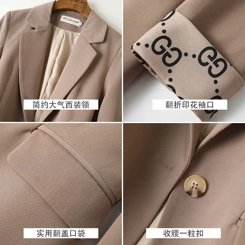 Large Size Women's Suit Jacket Spring And Autumn 2021 New Slim Drape Suit Women's Coat Fashion Wild Female Blazer
Large Size Women's Suit Jacket Spring And Autumn 2021 New Slim Drape Suit Women's Coat Fashion Wild Female Blazer