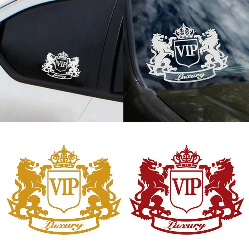 Double Lion Crown VIP Letter Motorcycle Car Decoration Reflective Decal Sticker Exterior Accessories Car Stickers
Double Lion Crown VIP Letter Motorcycle Car Decoration Reflective Decal Sticker Exterior Accessories Car Stickers