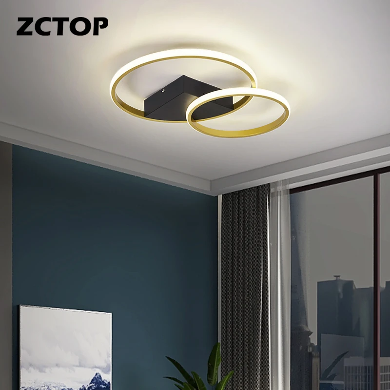 Round Modern LED Ceiling Lights for Living Room Dining Room Bedroom Home Indoor lighting Decor Lighting Black Gold AC 110V 220V
Round Modern LED Ceiling Lights for Living Room Dining Room Bedroom Home Indoor lighting Decor Lighting Black Gold AC 110V 220V