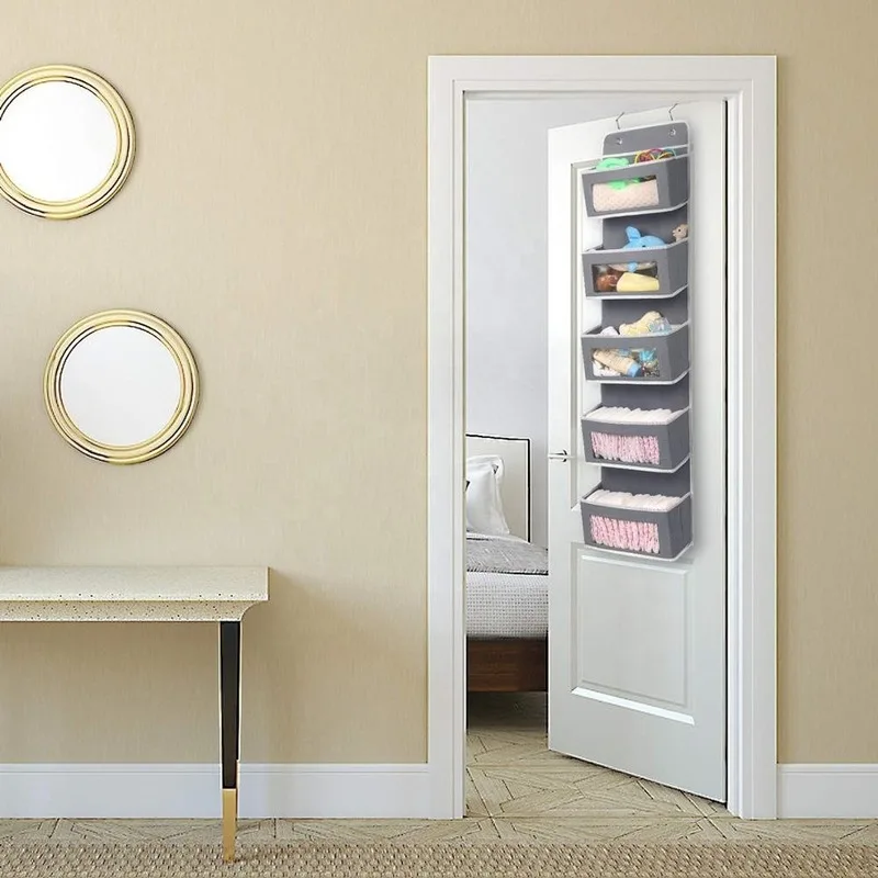 Five-layer Non-woven Fabric Door Storage Hanging Bag Multi-layer Hanging Wardrobe Storage Bag Organizador Armario
Five-layer Non-woven Fabric Door Storage Hanging Bag Multi-layer Hanging Wardrobe Storage Bag Organizador Armario