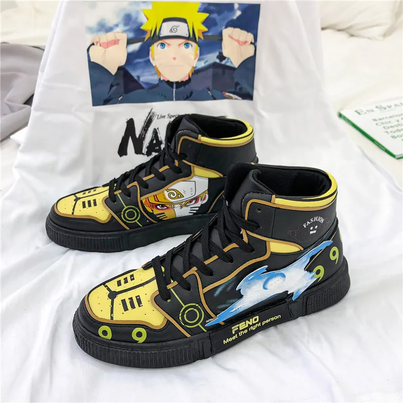 Unisex Anime Shoes Men High Top Vulcanized Shoes Men Hip Hop Sneakers Streetwear Skateboard Shoes Men Cosplay Anime Sneakers
Unisex Anime Shoes Men High Top Vulcanized Shoes Men Hip Hop Sneakers Streetwear Skateboard Shoes Men Cosplay Anime Sneakers