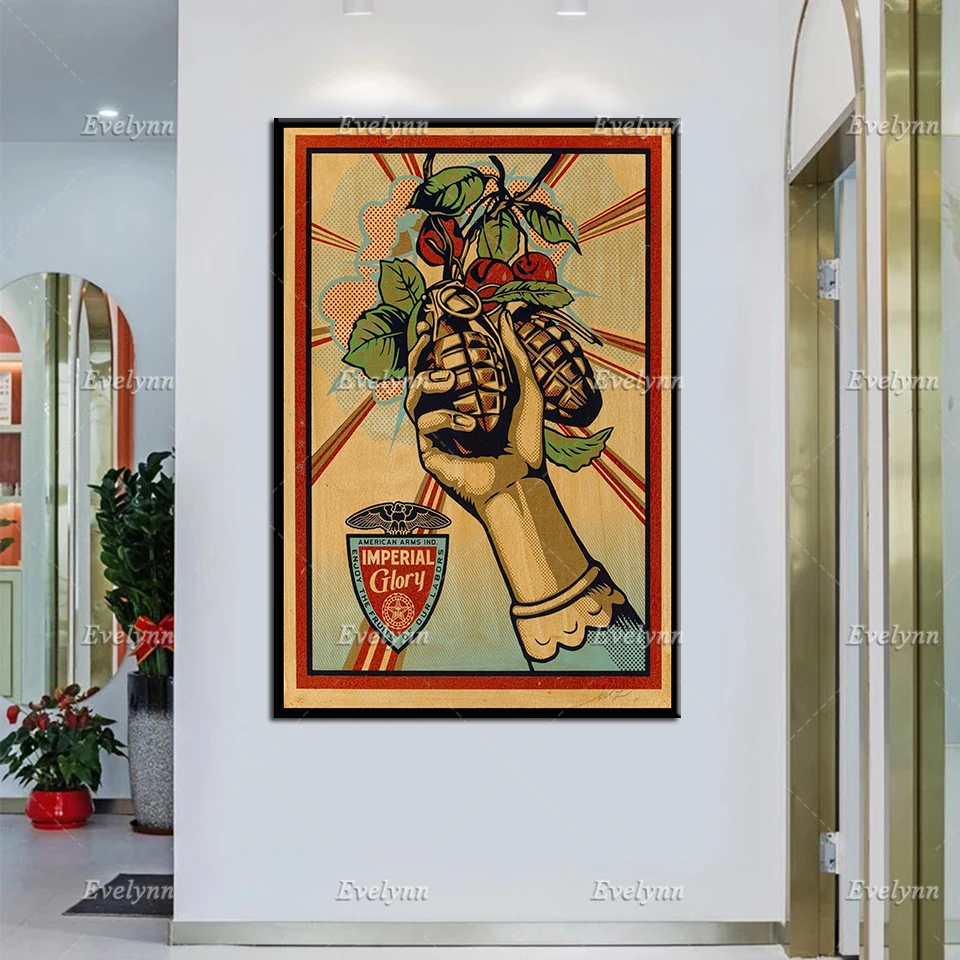 Pop Art, 'Imperial Glory', Obey Classic Style Fine art Retro Posters Minimalism Wall Art Prints Home Decor Canvas Unique Gift
Pop Art, 'Imperial Glory', Obey Classic Style Fine art Retro Posters Minimalism Wall Art Prints Home Decor Canvas Unique Gift