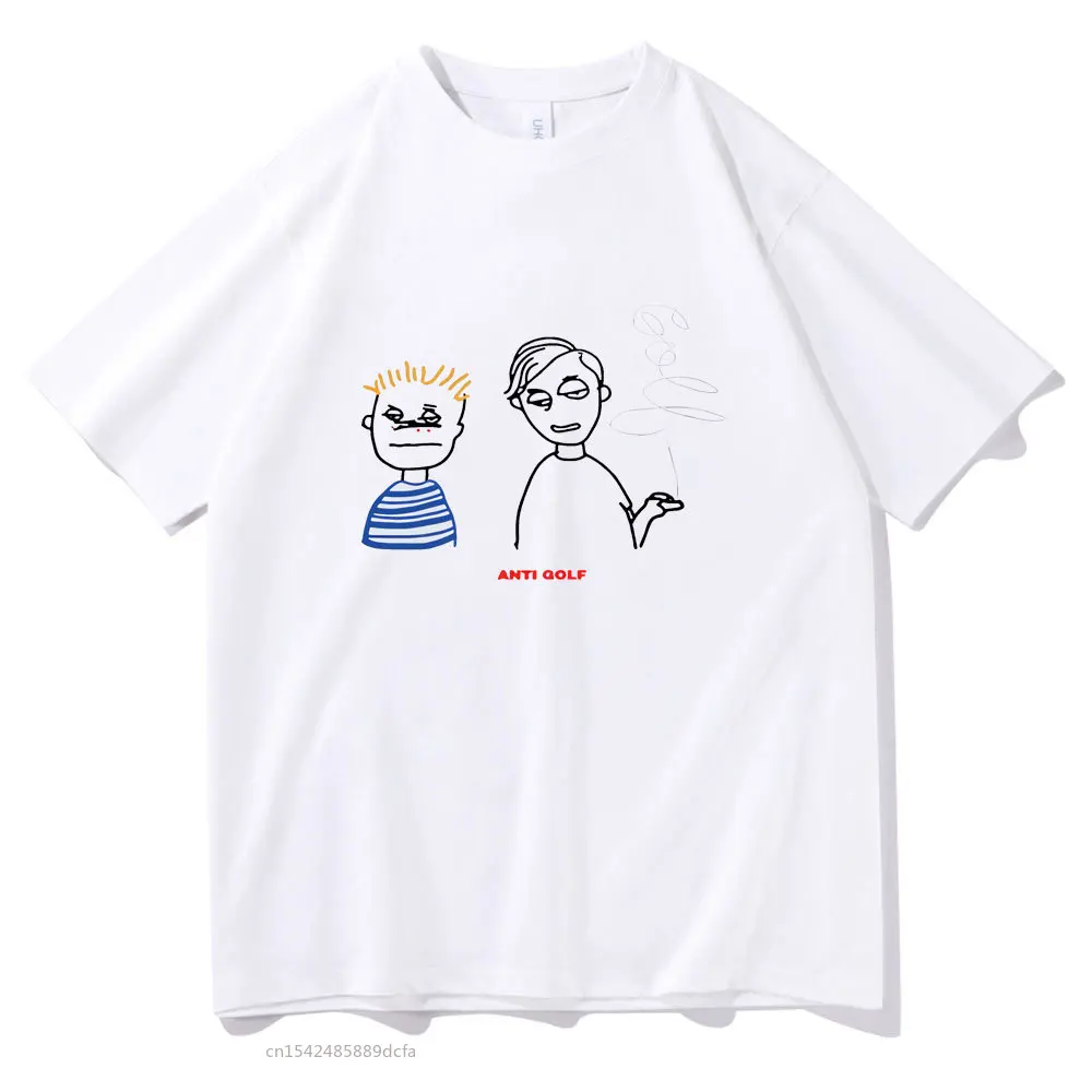 Personality Golf Wang Tyler The Creator Rapper Hip Hop Music Black T-shirt Summer Tops
Personality Golf Wang Tyler The Creator Rapper Hip Hop Music Black T-shirt Summer Tops