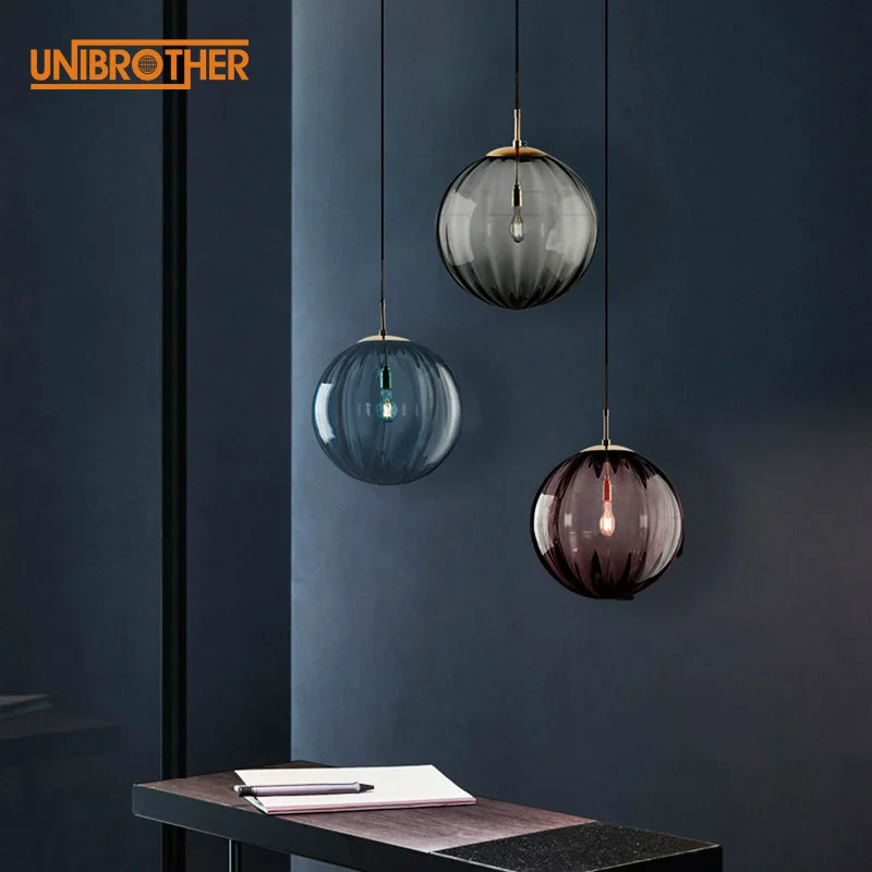 Modern Led Pendant Lamp Nordic Hanging Lights Glass Ball Lighting Fixtures Home Bedroom Living Room Suspension Luminaires
Modern Led Pendant Lamp Nordic Hanging Lights Glass Ball Lighting Fixtures Home Bedroom Living Room Suspension Luminaires