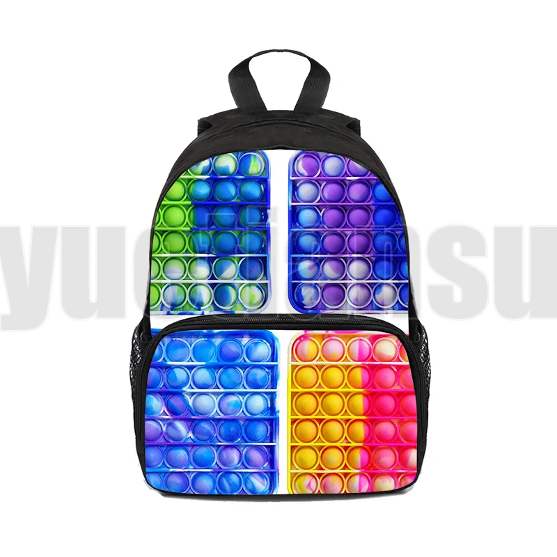 Hot Family Games Pop Fidget Mini Bag 3D Rainbow Bubble Backpack Children Anime Bag Bookbag Kids Backpack Kindergarten 12/16 Inch
Hot Family Games Pop Fidget Mini Bag 3D Rainbow Bubble Backpack Children Anime Bag Bookbag Kids Backpack Kindergarten 12/16 Inch