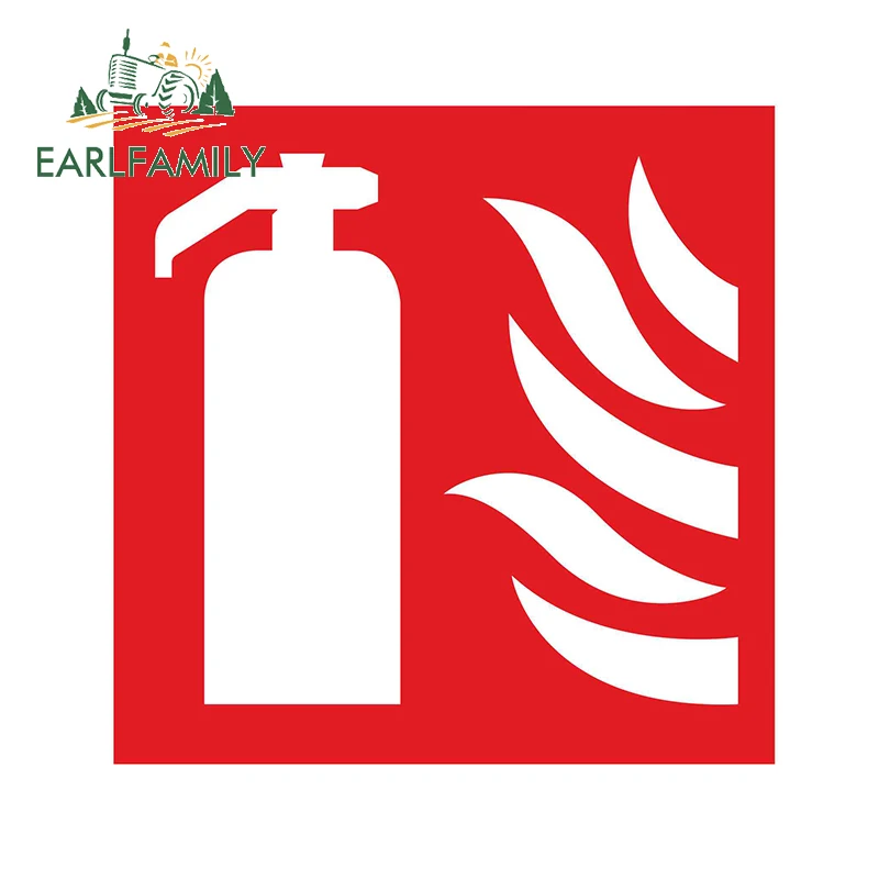 EARLFAMILY 13cm x 13cm For Fire Extinguisher on Board Vinyl Car Stickers Car Styling Decal Funny Waterproof Suitable for GTR EVO
EARLFAMILY 13cm x 13cm For Fire Extinguisher on Board Vinyl Car Stickers Car Styling Decal Funny Waterproof Suitable for GTR EVO