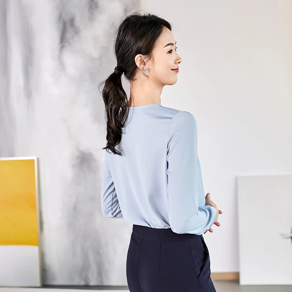 Elegant 2020 Fashion Women Office White Blouse Lady Formal Shirt Full Long Sleeve Shirt Tops Business Blouse Little Fake Tie Bow
Elegant 2020 Fashion Women Office White Blouse Lady Formal Shirt Full Long Sleeve Shirt Tops Business Blouse Little Fake Tie Bow