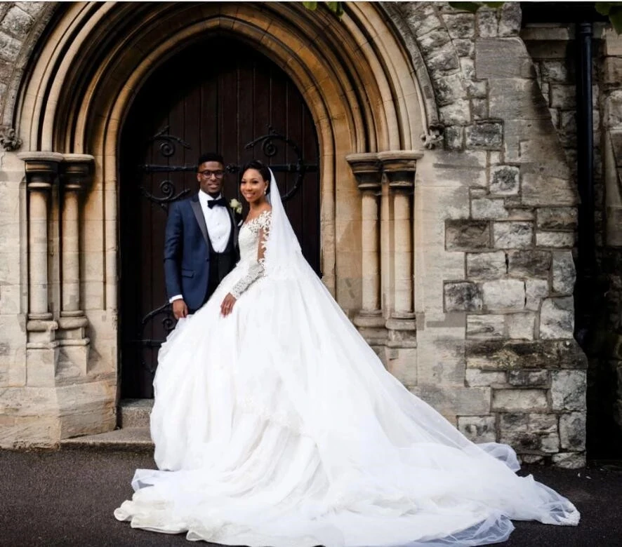 A-line African Wedding Dresses For Nigerian Bride 2023 Modest Middle East Church Long Sleeves Wedding Gown Chapel Train Sheer
A-line African Wedding Dresses For Nigerian Bride 2023 Modest Middle East Church Long Sleeves Wedding Gown Chapel Train Sheer