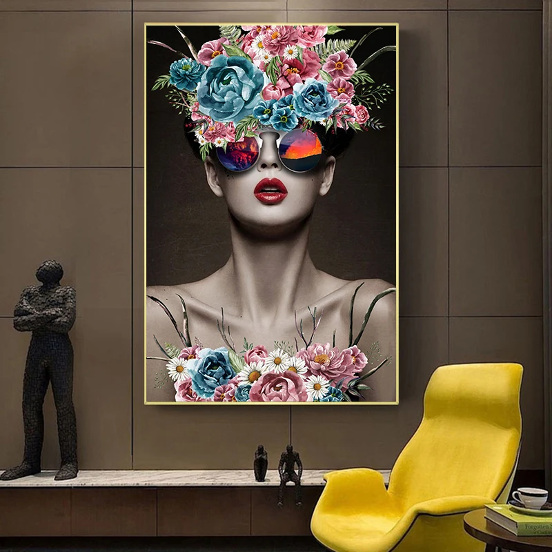 Nordic Art Abstract Flower Girl Women Poster Print Canvas Painting Art Wall Pictures Cuadros for Living Room Bedroom Decor
Nordic Art Abstract Flower Girl Women Poster Print Canvas Painting Art Wall Pictures Cuadros for Living Room Bedroom Decor