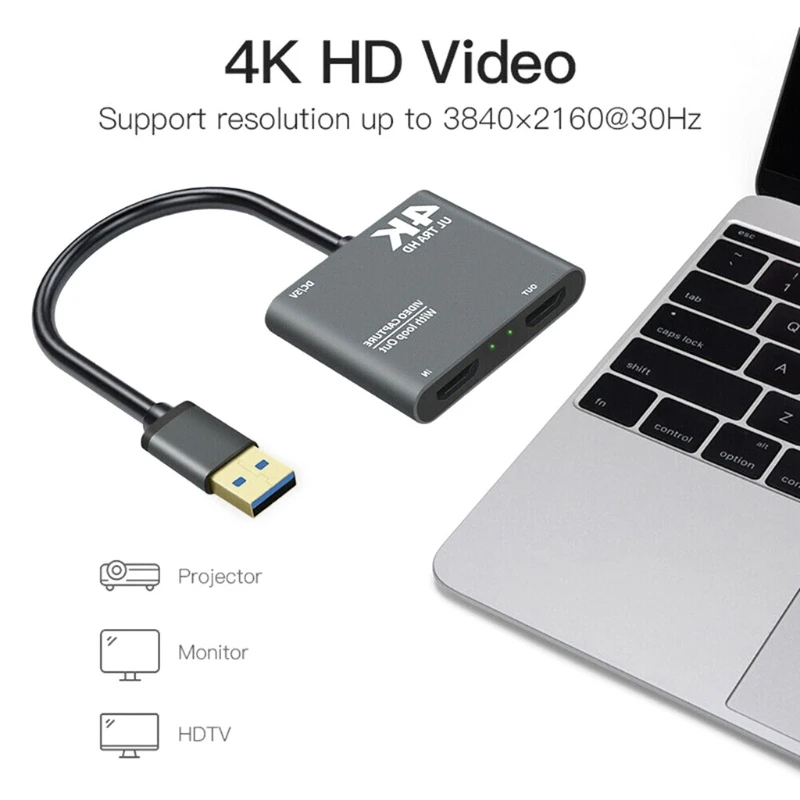 1080P 60fps Loop Out Broadcasting 4K HDMI-compatible USB3.0 Video Capture Card K92F
1080P 60fps Loop Out Broadcasting 4K HDMI-compatible USB3.0 Video Capture Card K92F