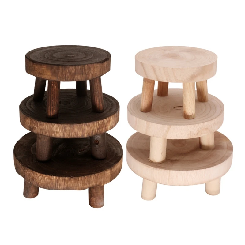 Solid Wood Round Bench Flower Pot Holder Plant and Succulent Flower Pot Base Display Stand Stool Home Garden Patio Decor
Solid Wood Round Bench Flower Pot Holder Plant and Succulent Flower Pot Base Display Stand Stool Home Garden Patio Decor