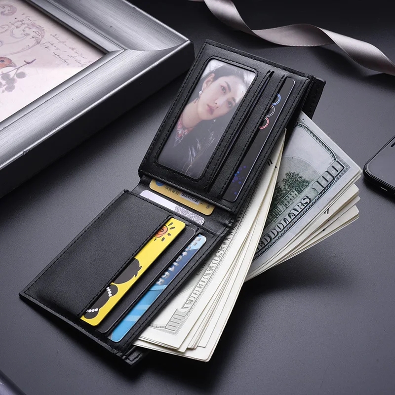 New Wallet Men's Short Wallet Hot Sale Retro Multi-card Short Wallet Multifunctional PU Waterproof Wallet Coin Clip Wallet
New Wallet Men's Short Wallet Hot Sale Retro Multi-card Short Wallet Multifunctional PU Waterproof Wallet Coin Clip Wallet
