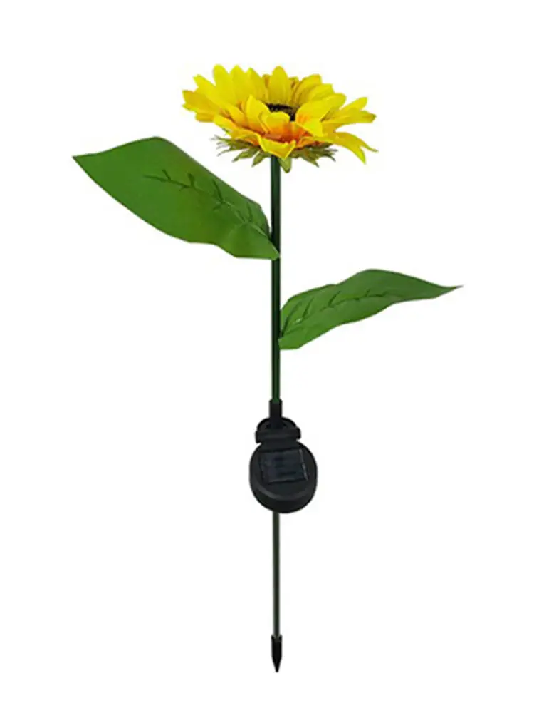 Led Solar Lights Sunflower Shape Solar Lights Outdoor Flower Pathway Decorative Light Yellow Lawn Lamp for Garden
Led Solar Lights Sunflower Shape Solar Lights Outdoor Flower Pathway Decorative Light Yellow Lawn Lamp for Garden
