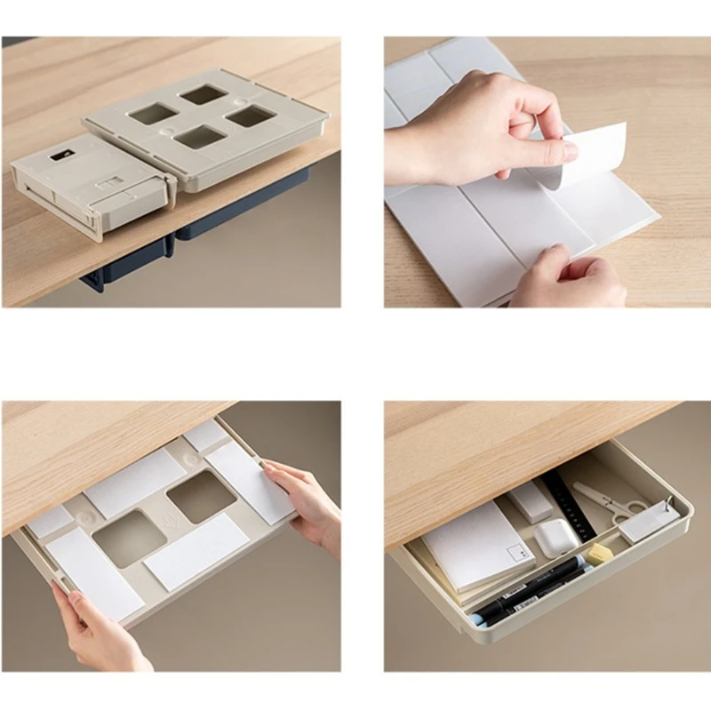 Drawer Storage Box Under The Desktop Storage Box Student Stationery Box Hanging Pen Case At The Bottom Hidden Drawer
Drawer Storage Box Under The Desktop Storage Box Student Stationery Box Hanging Pen Case At The Bottom Hidden Drawer