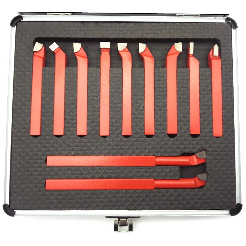 JFBL Hot 11Pcs 10x10 mm,Carbide Tip Tipped Bit Set Brazed Milling Cutter Tools For Metal Cnc Lathe, Welding Turning Tool Holder
JFBL Hot 11Pcs 10x10 mm,Carbide Tip Tipped Bit Set Brazed Milling Cutter Tools For Metal Cnc Lathe, Welding Turning Tool Holder