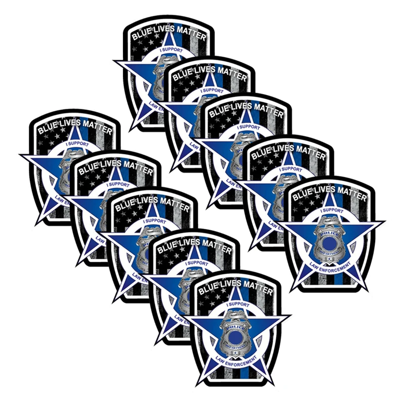 Blue Lives Matter American Flag Police Car Truck Decal Sticker Thin Line Car Sticker Windshield Bumper Motorcycle Helmet Decal
Blue Lives Matter American Flag Police Car Truck Decal Sticker Thin Line Car Sticker Windshield Bumper Motorcycle Helmet Decal