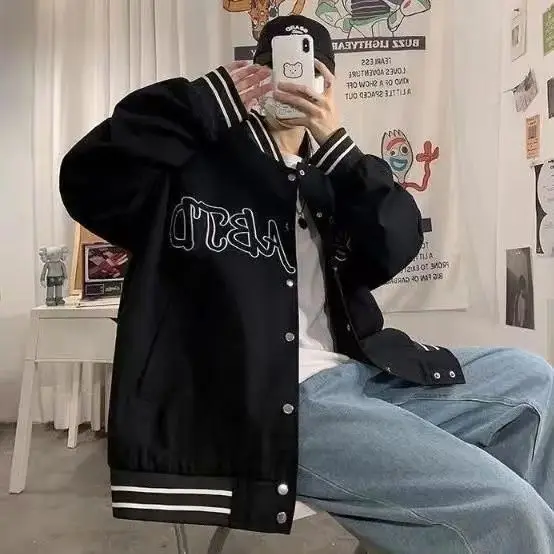 Letter embroidery jacket men and women spring and summer loose trend ins Hong Kong style youth thin baseball uniform sunscreen
Letter embroidery jacket men and women spring and summer loose trend ins Hong Kong style youth thin baseball uniform sunscreen