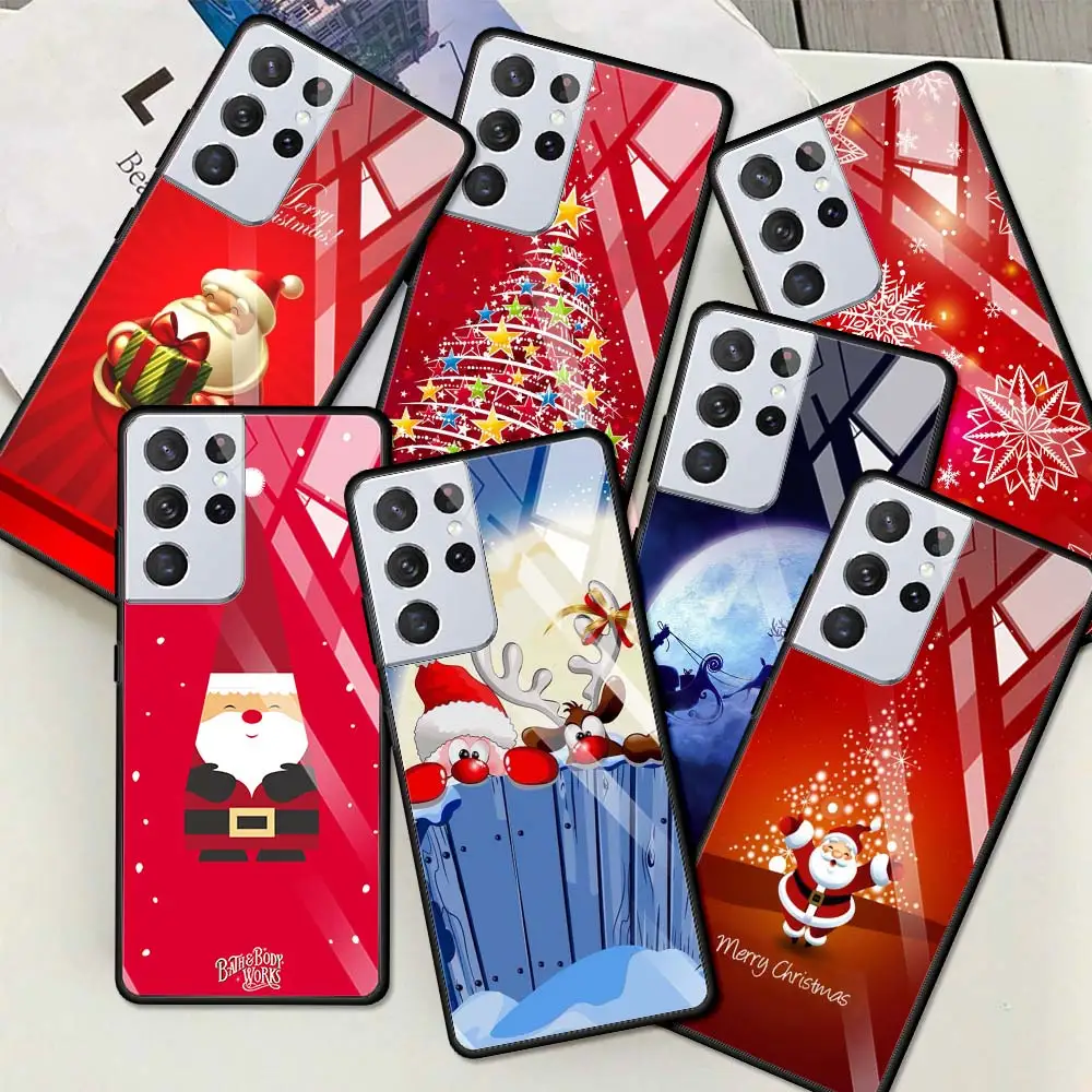 Merry Christmas Case For Samsung Galaxy S20 FE S21 S10 S9 S8 Plus Note 20 Ultra 10 Lite 9 Tempered Glass Phone Cover
Merry Christmas Case For Samsung Galaxy S20 FE S21 S10 S9 S8 Plus Note 20 Ultra 10 Lite 9 Tempered Glass Phone Cover