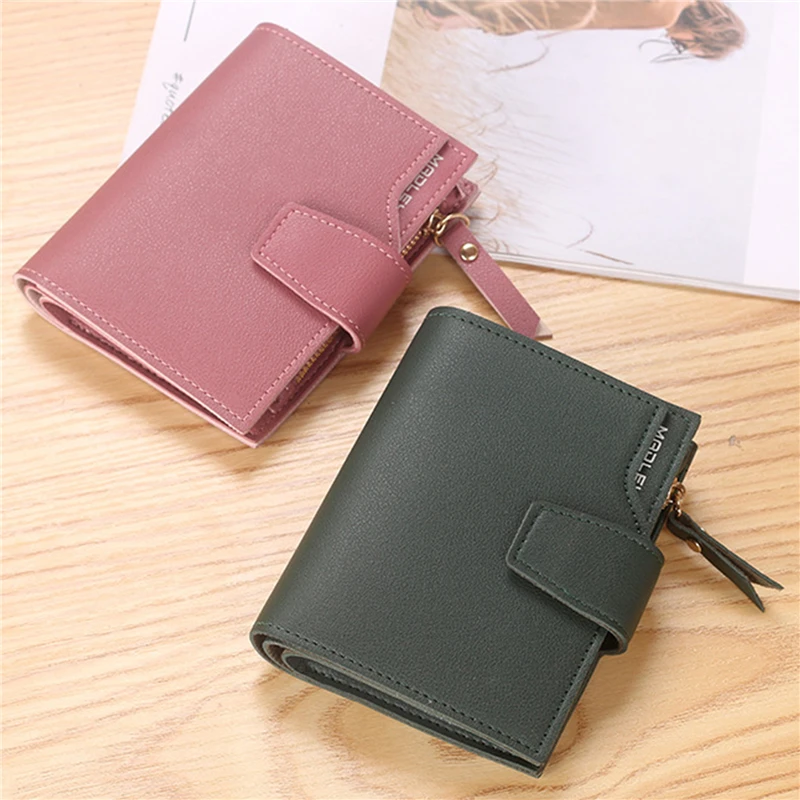 Women Wallet Fashion Bags For Women Short Wallet Pu Leather Purse Female Money Small Zipper Coin Pocket New
Women Wallet Fashion Bags For Women Short Wallet Pu Leather Purse Female Money Small Zipper Coin Pocket New