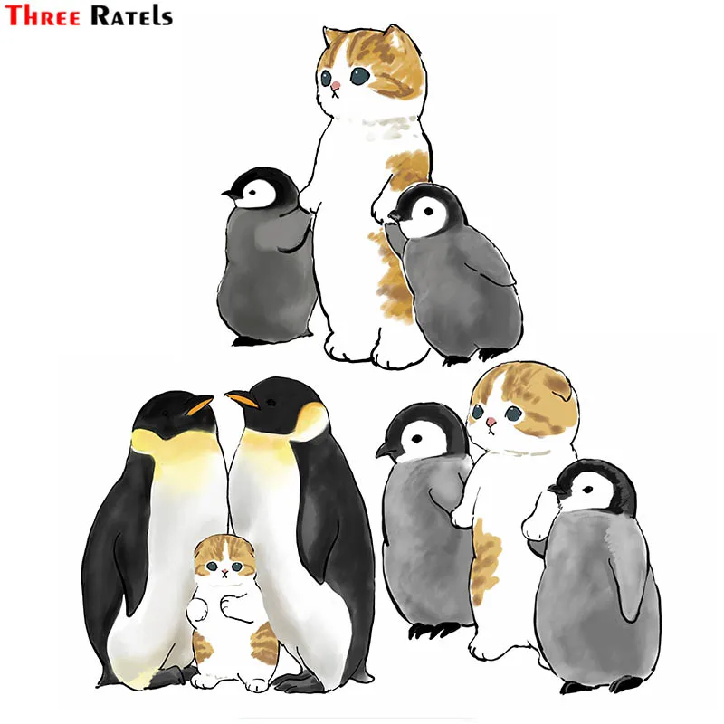 Three Ratels F252 Cute Kitty Cats Made By Mofu Sand For Kia bmw Sticker Anti Scratch Film Waterproof Motorbike School Decal
Three Ratels F252 Cute Kitty Cats Made By Mofu Sand For Kia bmw Sticker Anti Scratch Film Waterproof Motorbike School Decal