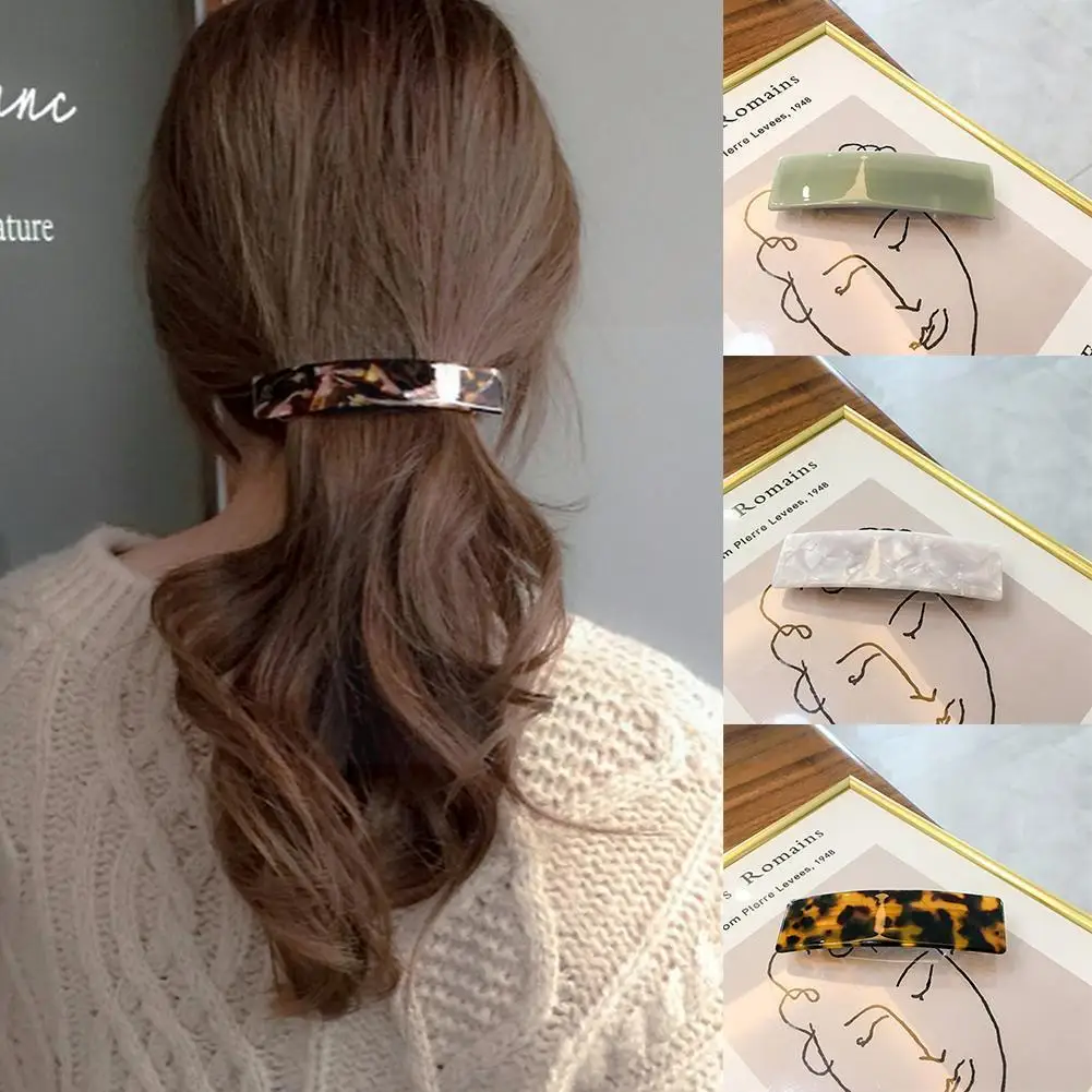 Vintage Acetate Rectangle Hair Pins Hair Clips Korean Marble Clip Leopard Women Barrettes Grips Hair Print Side Hair Access U3K1
Vintage Acetate Rectangle Hair Pins Hair Clips Korean Marble Clip Leopard Women Barrettes Grips Hair Print Side Hair Access U3K1
