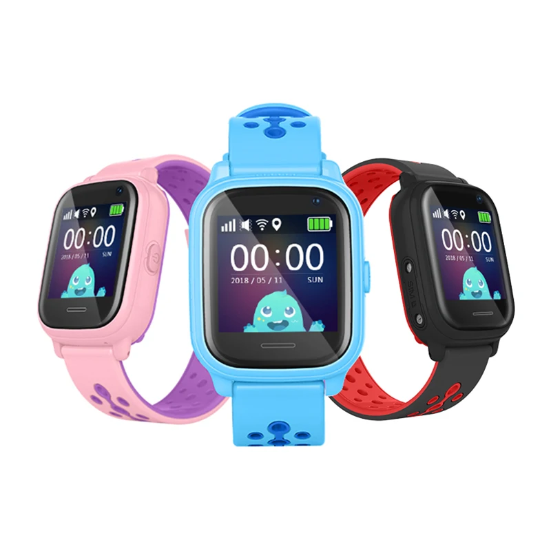 Детские Смарт-часы 2G с Gps IP67 GPS Wi-Fi Lbs трекер SOS 1 33 дюйма 240*240 IPS HD цветной сенсорный