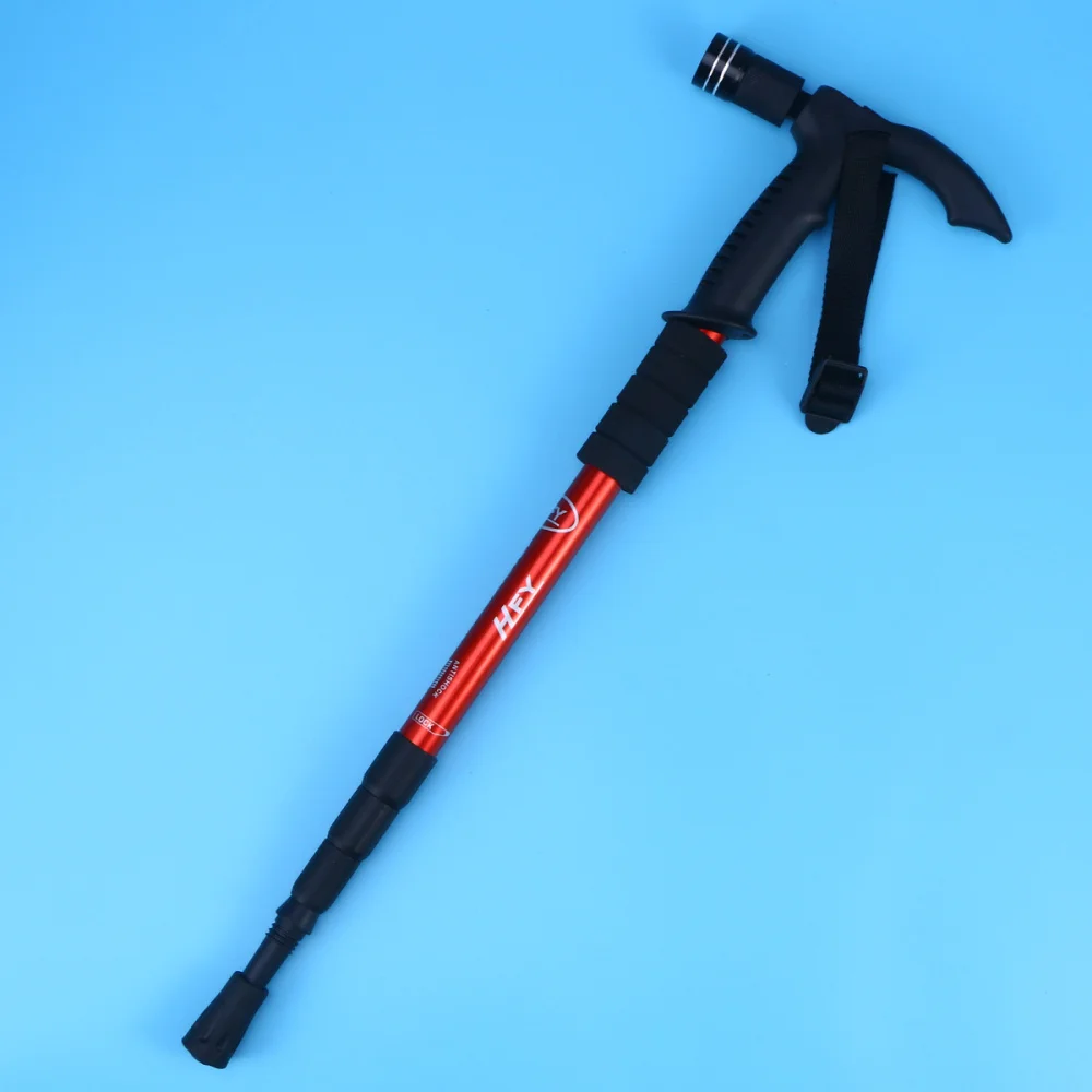 Aluminum Alloy Trekking Pole with Lamp Three-section Telescopic Old Man Anti-skid Folding Lightweight Walking Cane for Men Women
Aluminum Alloy Trekking Pole with Lamp Three-section Telescopic Old Man Anti-skid Folding Lightweight Walking Cane for Men Women