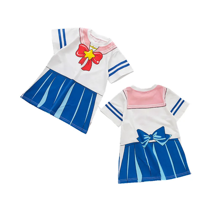 New Summer Baby Girls Clothes Children Cotton Cute Print Pattern Dress Toddler Fashion Casual Costume Infant Kids Tracksuits
New Summer Baby Girls Clothes Children Cotton Cute Print Pattern Dress Toddler Fashion Casual Costume Infant Kids Tracksuits