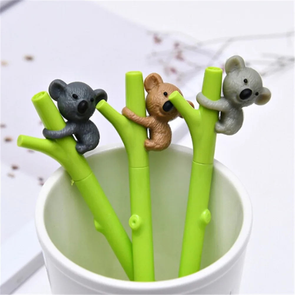 Creative Cartoon Koala Branches Black Ink Gel Pen Signing Pen Writing Tool School Office Supply Student Stationery 0.5mm
Creative Cartoon Koala Branches Black Ink Gel Pen Signing Pen Writing Tool School Office Supply Student Stationery 0.5mm