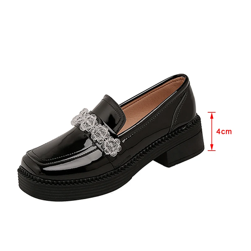 Women's Mary Janes Square Toe Low Heels Platform Slip On Vintage Females Loafers White Lolita Flower Casual Party Ladies Shoes
Women's Mary Janes Square Toe Low Heels Platform Slip On Vintage Females Loafers White Lolita Flower Casual Party Ladies Shoes