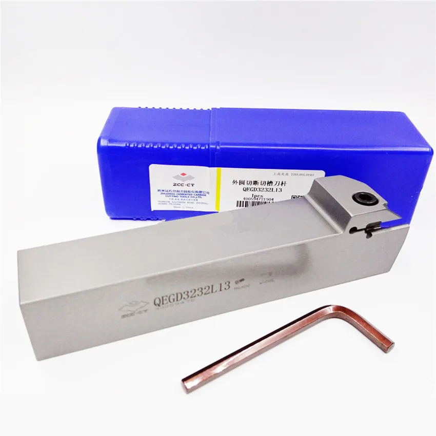 ZCC.CT QEGD3232R13 / QEGD3232L13 / QEGD3232R22 / QEGD3232L22 External turning Tools for cutting, grooving and turning 1PCS/BOX
ZCC.CT QEGD3232R13 / QEGD3232L13 / QEGD3232R22 / QEGD3232L22 External turning Tools for cutting, grooving and turning 1PCS/BOX
