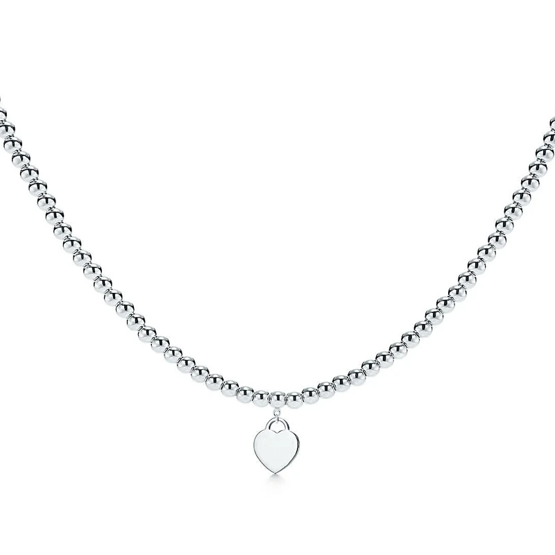 1:1 S925 Sterling Silver Classic And Exquisite 4mm Round Beads Various Mini Heart Pendant Necklaces, Valentine's Day Gift
1:1 S925 Sterling Silver Classic And Exquisite 4mm Round Beads Various Mini Heart Pendant Necklaces, Valentine's Day Gift