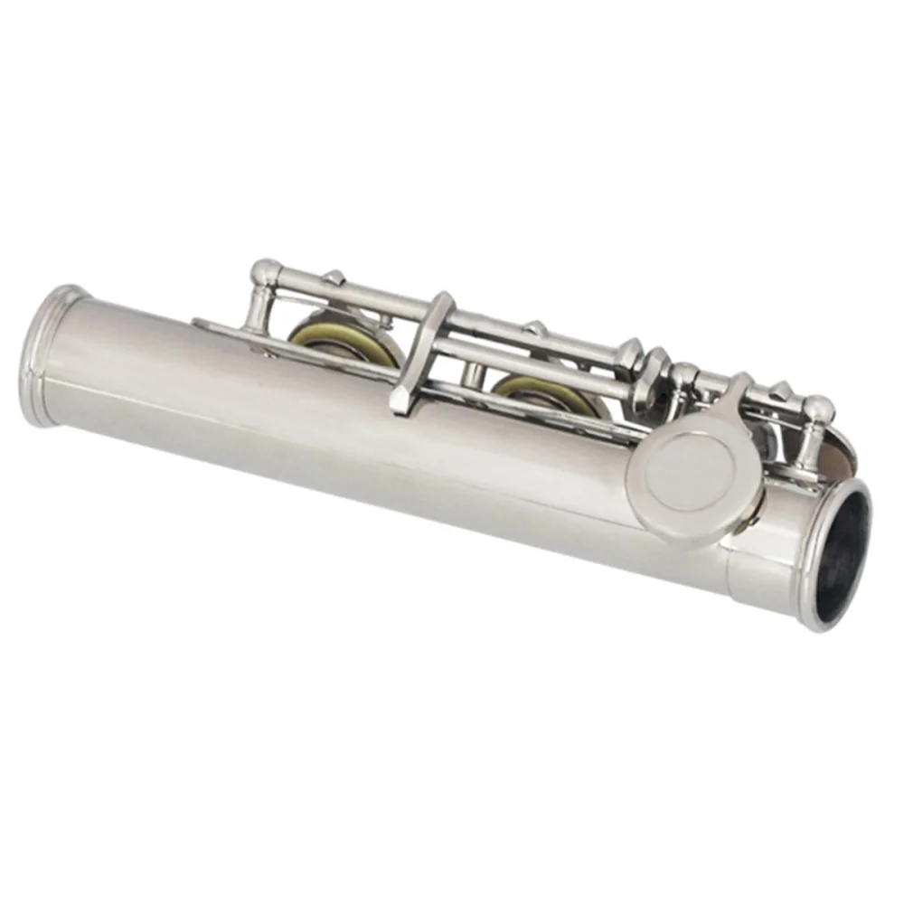 Professional Silver Glossy Closed Hole Flute with Leather Case Cleaning Rod Wipe Cloth Joint Grease and
Professional Silver Glossy Closed Hole Flute with Leather Case Cleaning Rod Wipe Cloth Joint Grease and
