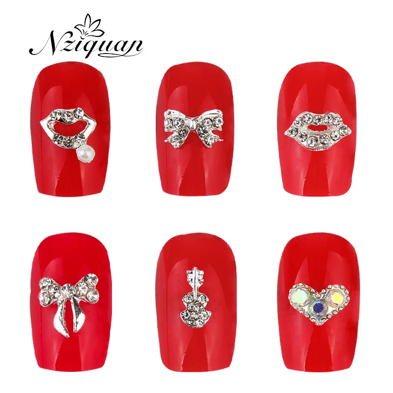 NZIQUAN 10pcs/pack of 3D Geometric Metal Nail Art Decorative Nails Rhinestone Accessories Decorative Nail Art Accessories
NZIQUAN 10pcs/pack of 3D Geometric Metal Nail Art Decorative Nails Rhinestone Accessories Decorative Nail Art Accessories