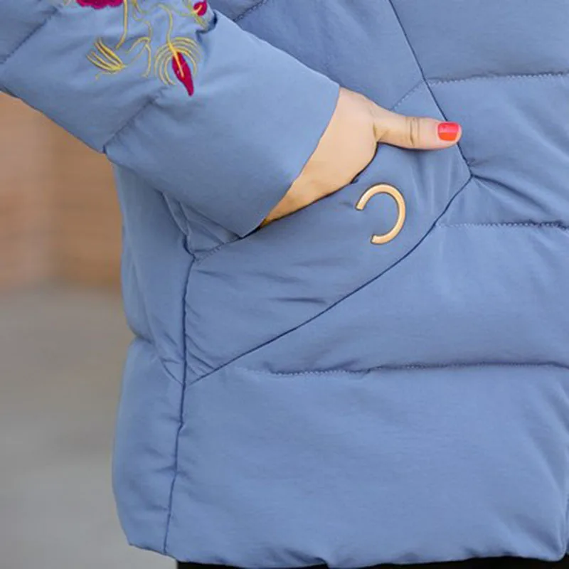 New Mom Winter Clothing Down Cotton Jacket Women Fashion Middle Aged Plus Size Parka Female Hooded Embroidered Cotton Coat Tops
New Mom Winter Clothing Down Cotton Jacket Women Fashion Middle Aged Plus Size Parka Female Hooded Embroidered Cotton Coat Tops