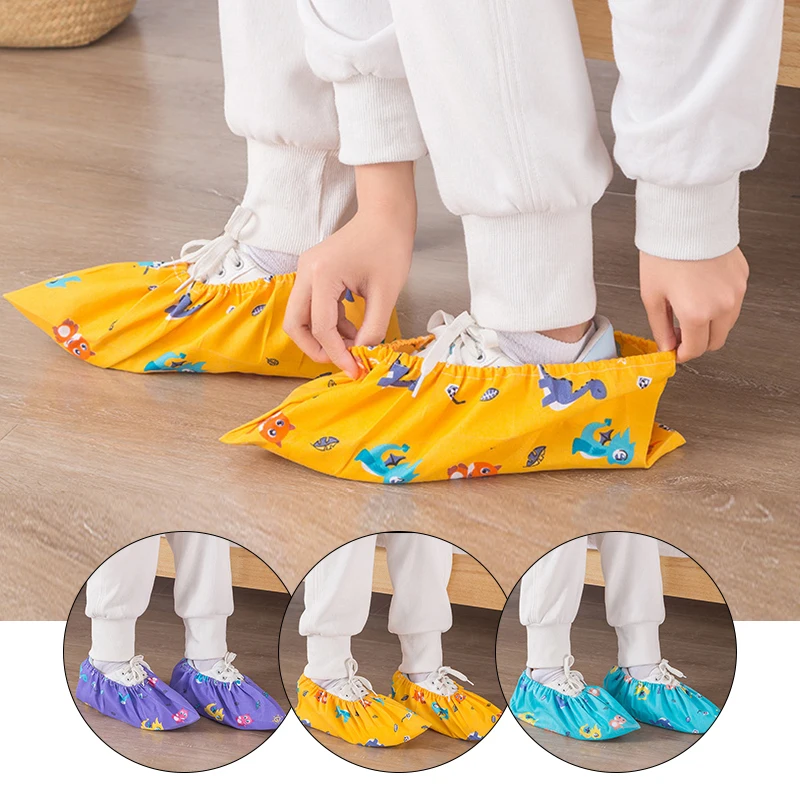 Non-slip Shoe Covers Household Re-washable Shoe Covers Cartoon Cute Dinosaur Print Shoe Covers Cotton Soft Shoe Covers
Non-slip Shoe Covers Household Re-washable Shoe Covers Cartoon Cute Dinosaur Print Shoe Covers Cotton Soft Shoe Covers