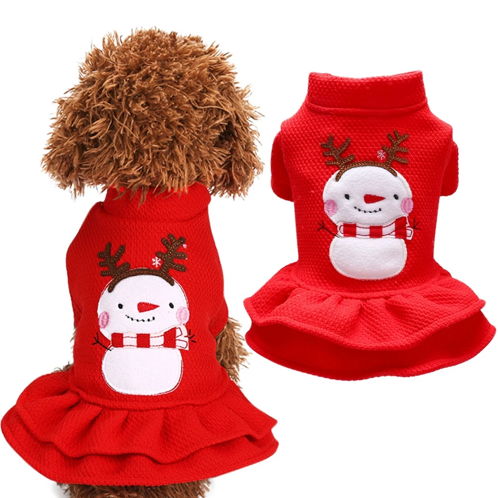 Warm Christmas Elk Dress Pet Christmas Clothes Winter Pet Dog Skirt For Small Dog Clothes Costume Dog Supplies
Warm Christmas Elk Dress Pet Christmas Clothes Winter Pet Dog Skirt For Small Dog Clothes Costume Dog Supplies