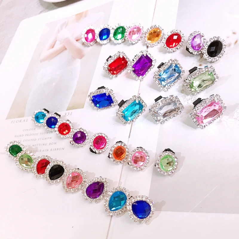 1 PCS Shiny Rhinestones Shoelace Buckle Shoelaces Decoration Shoes Accessories Shiny Rhinestones Kids Women Shoe Charms Design
1 PCS Shiny Rhinestones Shoelace Buckle Shoelaces Decoration Shoes Accessories Shiny Rhinestones Kids Women Shoe Charms Design