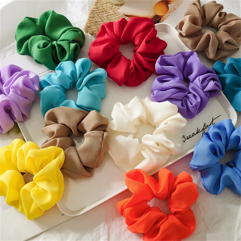 Solid color Simple Casual Hair Ring Hair Scrunchie Ponytail Hair Band Elastic Scrunchy Hair Ties Women for Hair Accessories
Solid color Simple Casual Hair Ring Hair Scrunchie Ponytail Hair Band Elastic Scrunchy Hair Ties Women for Hair Accessories