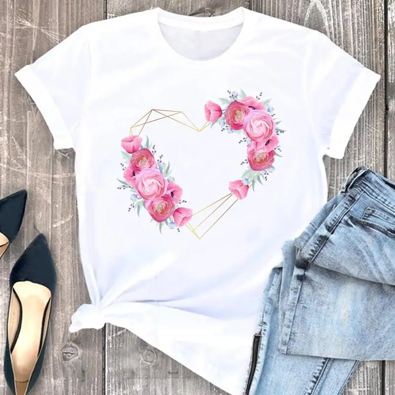 Women Watercolor 90s Trend Clothes Clothing Fashion Short Sleeve Tshirt Female Spring Summer Top Cartoon Graphic Tee T-shirt
Women Watercolor 90s Trend Clothes Clothing Fashion Short Sleeve Tshirt Female Spring Summer Top Cartoon Graphic Tee T-shirt