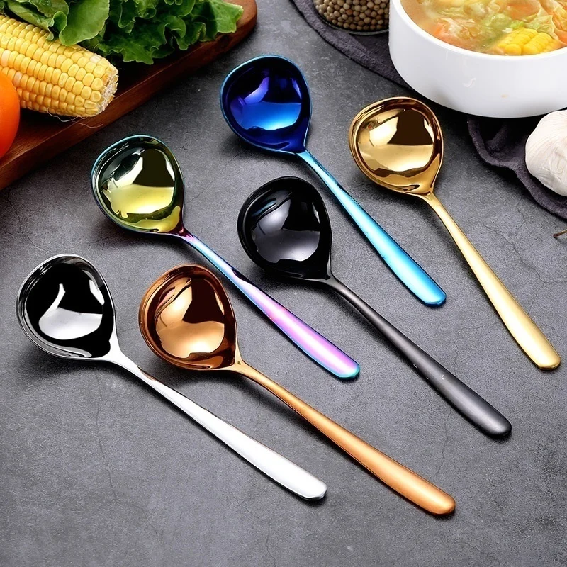 Stainless Steel Spoon Family Soup Spoon Stainless Steel Kitchen Cooking Spoon Long Handle Soup Spoon
Stainless Steel Spoon Family Soup Spoon Stainless Steel Kitchen Cooking Spoon Long Handle Soup Spoon