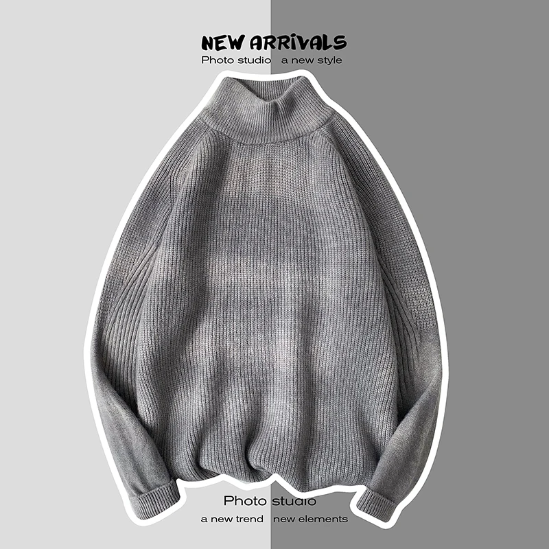 MRDONOO Sweater Autumn Winter Men's Sweater 9 Colors Pplus Size Hight Quality Middle Neck SweaterDropshipping 
MRDONOO Sweater Autumn Winter Men's Sweater 9 Colors Pplus Size Hight Quality Middle Neck SweaterDropshipping