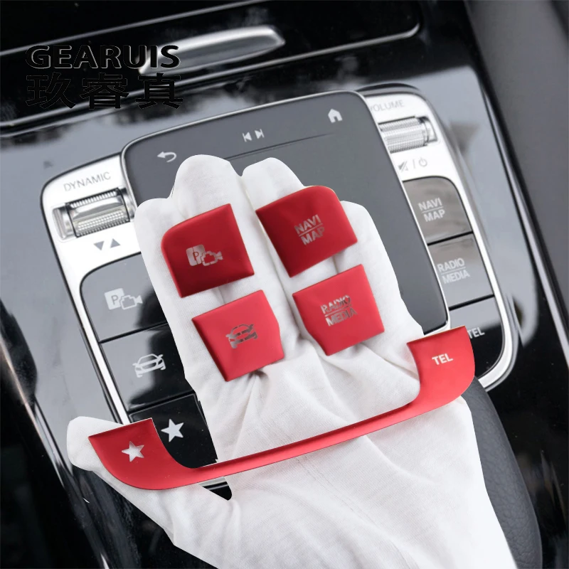 Car Styling For Mercedes Benz A B Class W177 W247 W167 GLE GLS GLB Center Console Multimedia Mouse switch Buttons Cover Stickers
Car Styling For Mercedes Benz A B Class W177 W247 W167 GLE GLS GLB Center Console Multimedia Mouse switch Buttons Cover Stickers