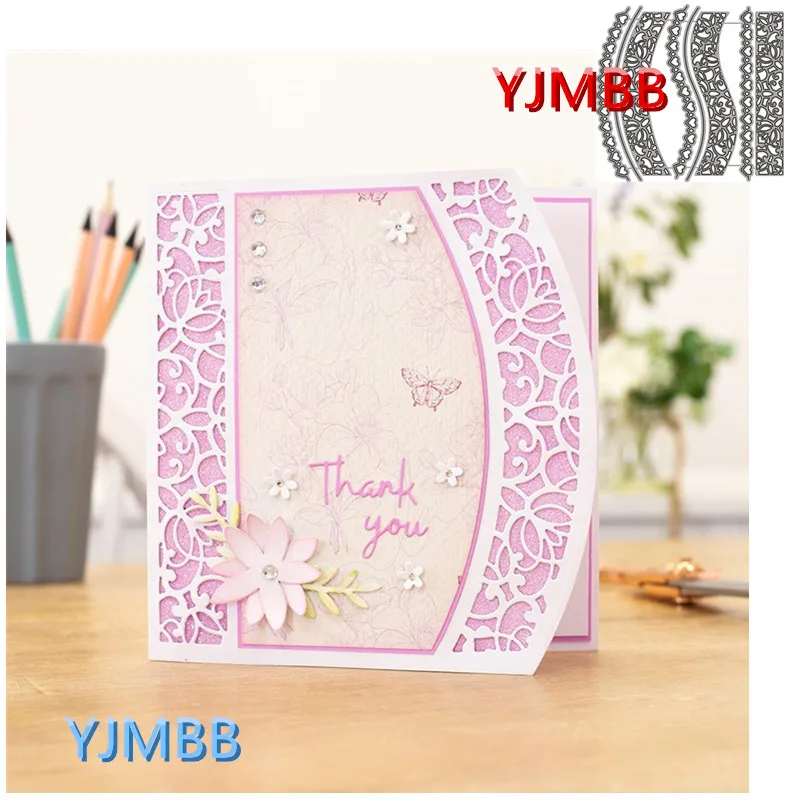 YJMBB Curved Flower Lace Border Decoration #1 Metal Cutting Dies Scrapbook Album Paper DIY Card Craft Embossing Die Cutting
YJMBB Curved Flower Lace Border Decoration #1 Metal Cutting Dies Scrapbook Album Paper DIY Card Craft Embossing Die Cutting