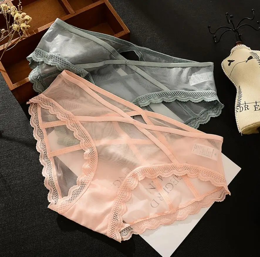 Sexy Lace Ventilation Comfortable Briefs Hollow Net Yarn Panties Low Waist Women Underwear
Sexy Lace Ventilation Comfortable Briefs Hollow Net Yarn Panties Low Waist Women Underwear