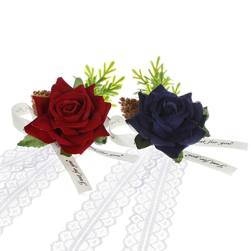 New Wedding Corsage White Silk Roses Corsages Boutonnieres Marriage Rose Corsage Boutonniere Flowers
New Wedding Corsage White Silk Roses Corsages Boutonnieres Marriage Rose Corsage Boutonniere Flowers