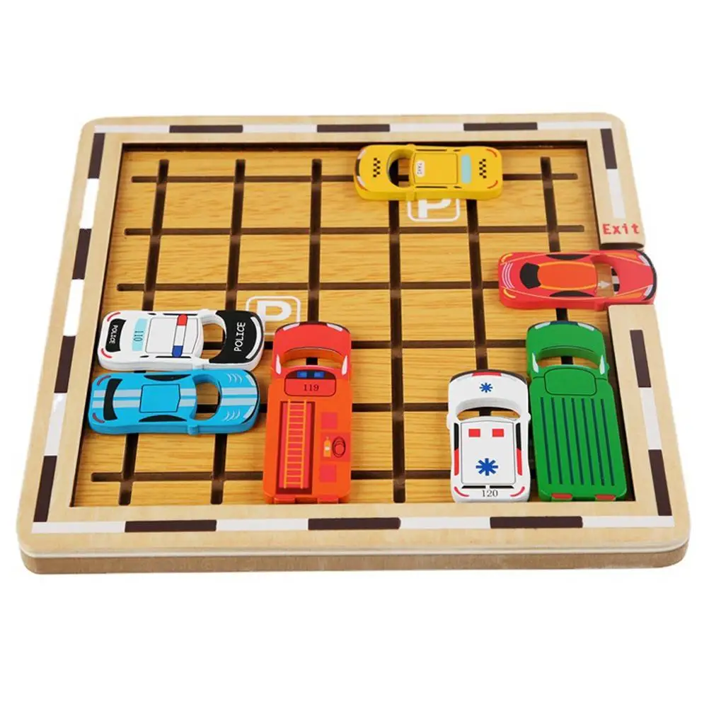 Игрушки Huarong Road, игра-головоломка, передвигающийся автомобиль из гаража, Обучающие игрушки для дошкольников, детей, мальчиков и девочек
Игрушки Huarong Road, игра-головоломка, передвигающийся автомобиль из гаража, Обучающие игрушки для дошкольников, детей, мальчиков и девочек