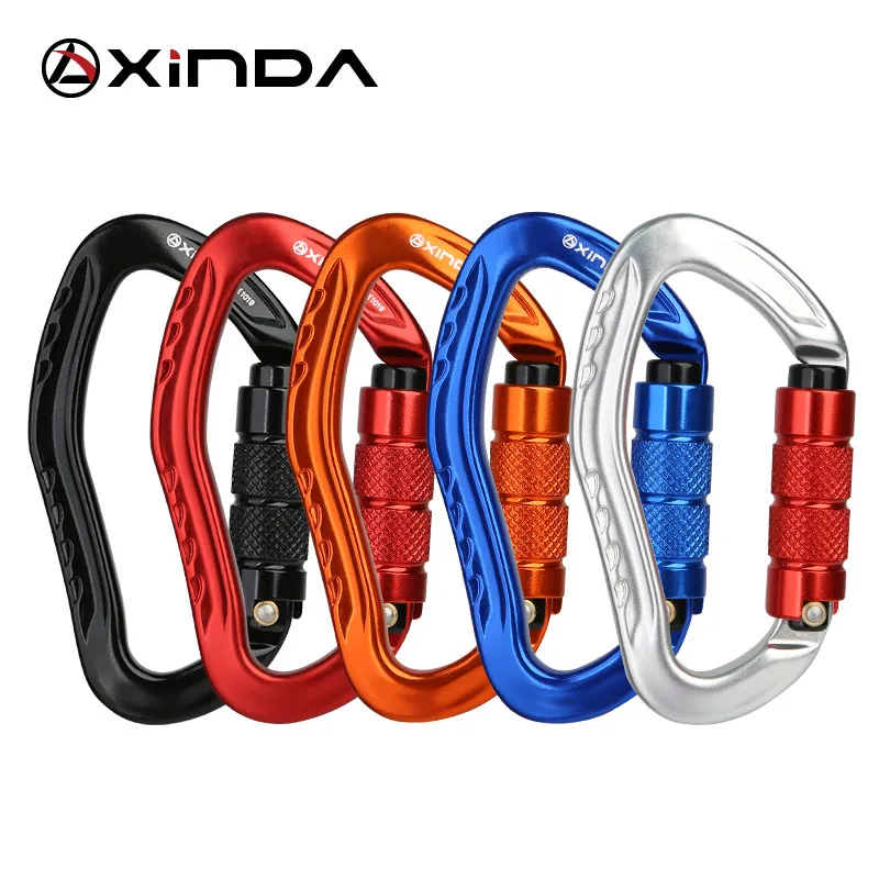 XINDA Professional Climbing Carabiner 22KN Safety Pear-shape Safety Buckle Hiking Survival Kit Protection Equipment 2PCS/5PCS
XINDA Professional Climbing Carabiner 22KN Safety Pear-shape Safety Buckle Hiking Survival Kit Protection Equipment 2PCS/5PCS